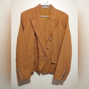 RyeGrass Tobacco Brown size 18 Blazer